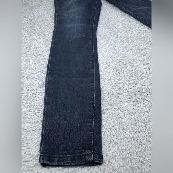 Maurices Jeans Womens Extra Small High Rise Skinny Dark Wash Jegging Stretch - Picture 5 of 5